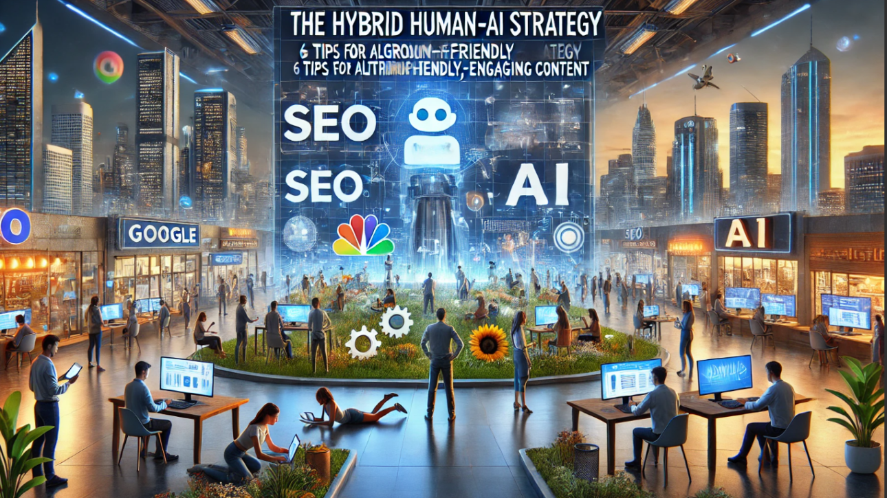 The Hybrid Human-AI Strategy In The Era Of Google SGE: 6 Tips for Algorithm-Friendly, Engaging Content