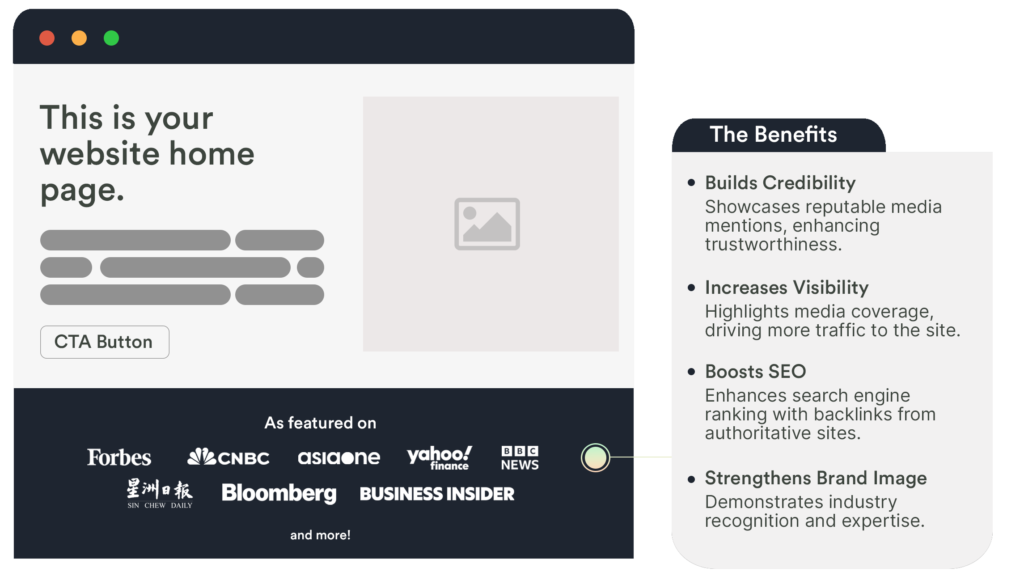 Not Just Marketing Press Release Website As Featured On Section