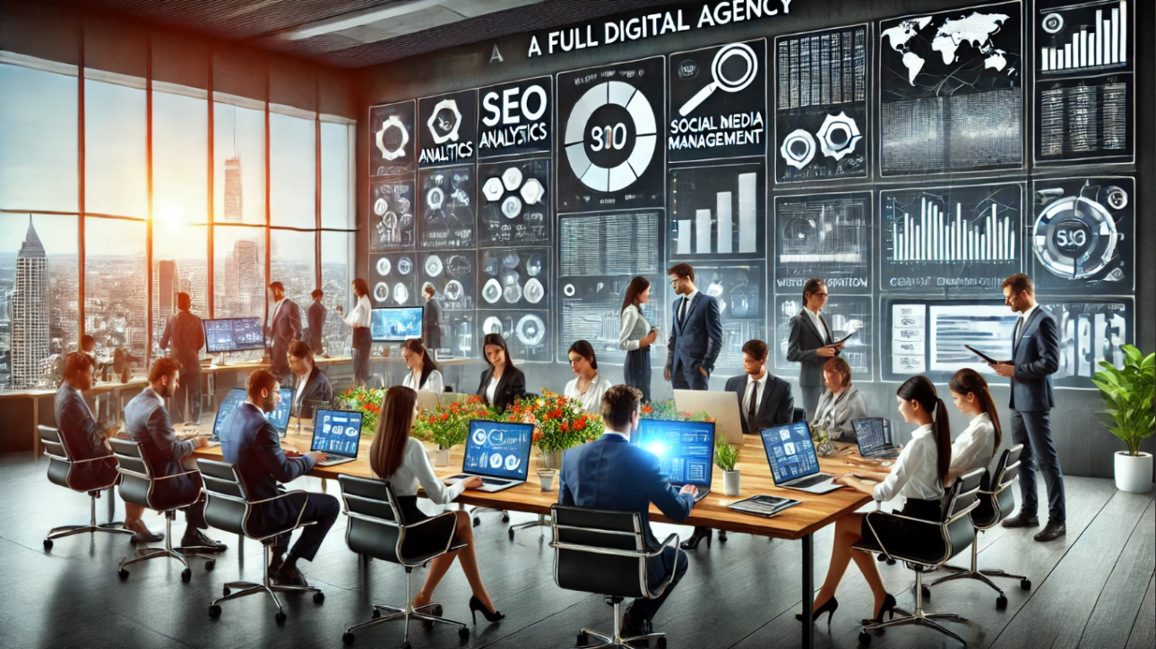 5 Benefits of Working with a Full Digital Agency