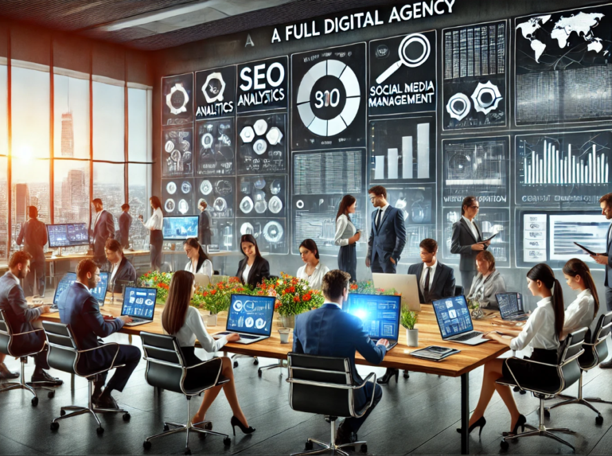 5 Benefits of Working with a Full Digital Agency