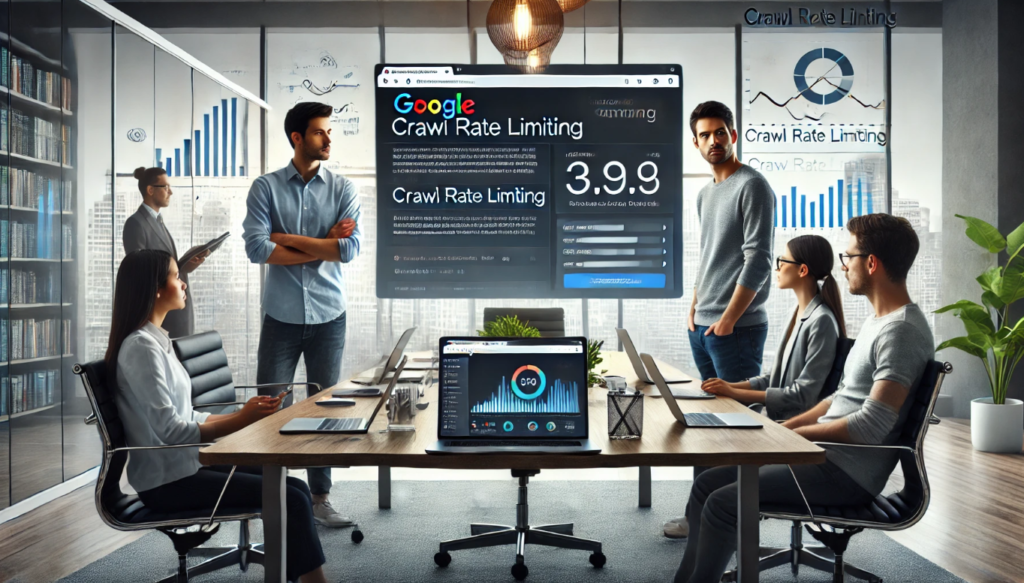 Google discontinues the Crawl Rate Limiting tool in Search Console